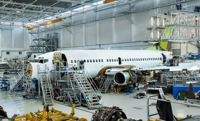 Aerospace component maintenance, repair & overhaul facility